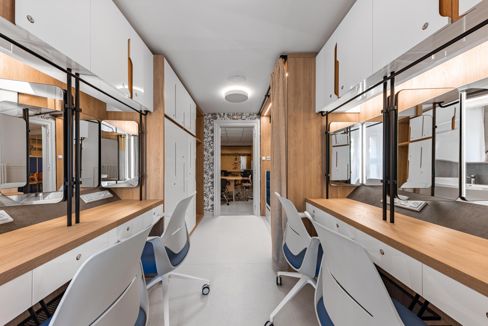 Modernizace šaten ve Stavovském divadle